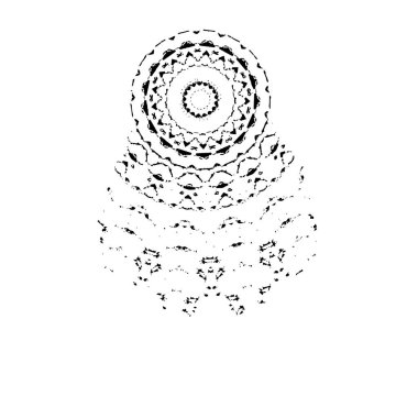 grunge siyah fırça darbesi