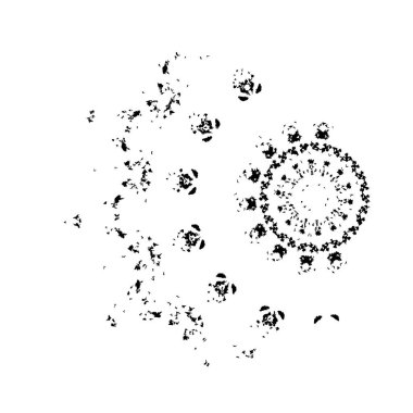 Soyut dinamik parçacık dokusu arkaplanı