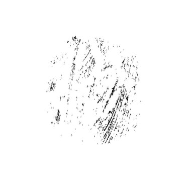 Vektör çizimi, elle çizilmiş, izole edilmiş çizik ya da felç. Grunge fırçası ve kalem (tebeşir veya kömür) dokusu. Beyaz arkaplanda iz sürerek siyah siluet oluşturuldu.