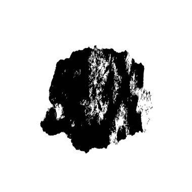 Vektör çizimi, elle çizilmiş, izole edilmiş çizik ya da felç. Grunge fırçası ve kalem (tebeşir veya kömür) dokusu. Beyaz arkaplanda iz sürerek siyah siluet oluşturuldu.