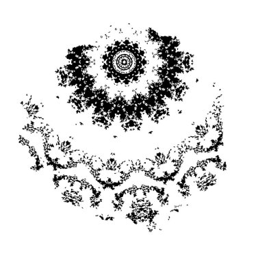 Vektör çizimi, elle çizilmiş, izole edilmiş çizik ya da felç. Grunge fırçası ve kalem (tebeşir veya kömür) dokusu. Beyaz arkaplanda iz sürerek siyah siluet oluşturuldu.