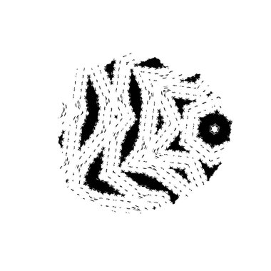 Vektör çizimi, elle çizilmiş, izole edilmiş çizik ya da felç. Grunge fırçası ve kalem (tebeşir veya kömür) dokusu. Beyaz arkaplanda iz sürerek siyah siluet oluşturuldu.