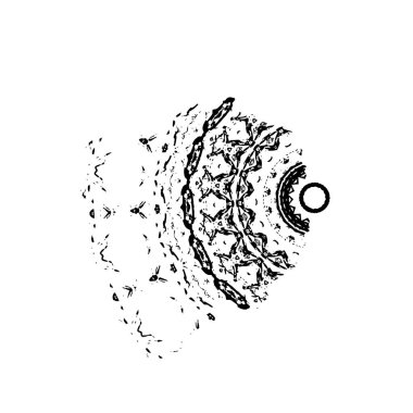 Sert grunge desenli tasarım. Suluboya kuru fırça darbeleri dokuyu etkiler. Solmuş kağıt dokusu. Çizgi film pop sanat tasarımı