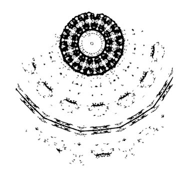 Sert grunge desenli tasarım. Suluboya kuru fırça darbeleri dokuyu etkiler. Solmuş kağıt dokusu. Çizgi film pop sanat tasarımı