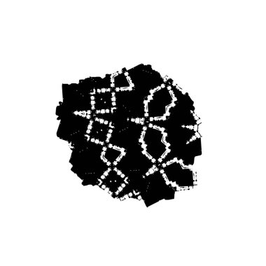 Modern Şekil Damgaları Koleksiyonu, Grunge Circles. Pankartlar, İşaretler, Logolar, Simgeler, Etiketler ve Rozetler. Vektör tasarım elemanı. yuvarlak doku