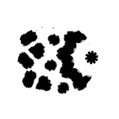 Modern Şekil Damgaları Koleksiyonu, Grunge Circles. Pankartlar, İşaretler, Logolar, Simgeler, Etiketler ve Rozetler. Vektör tasarım elemanı. yuvarlak doku