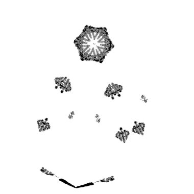 Siyah ve beyaz dokular. monokrom grunge soyut elementler . 