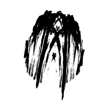 Siyah ve beyaz dokular. monokrom grunge soyut elementler . 