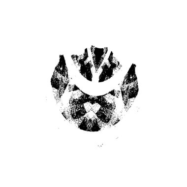 Siyah ve beyaz dokular. monokrom grunge soyut elementler . 