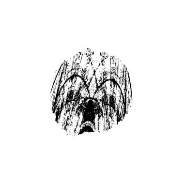 Siyah ve beyaz dokular. monokrom grunge soyut elementler . 