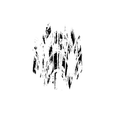 Modern Şekil Damgaları Koleksiyonu, Grunge Circles. Pankartlar, İşaretler, Logolar, Simgeler, Etiketler ve Rozetler. Vektör tasarım elemanı. yuvarlak doku