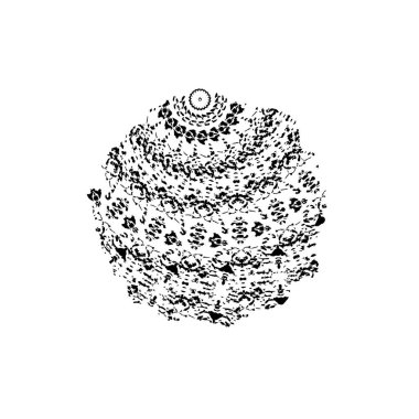 Modern Şekil Damgaları Koleksiyonu, Grunge Circles. Pankartlar, İşaretler, Logolar, Simgeler, Etiketler ve Rozetler. Vektör tasarım elemanı. yuvarlak doku