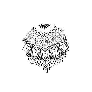 Modern Şekil Damgaları Koleksiyonu, Grunge Circles. Pankartlar, İşaretler, Logolar, Simgeler, Etiketler ve Rozetler. Vektör tasarım elemanı. yuvarlak doku