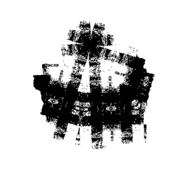 Grunge dokuyu örtüyor. Vektör sıkıntı dokusu.