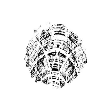 Grunge dokusu. Soyut siyah beyaz arka plan. Tek renkli vintage yüzey        