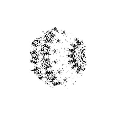 Grunge dokusu. Soyut siyah beyaz arka plan. Tek renkli vintage yüzey        