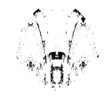 Grunge dokusu. Soyut siyah beyaz arka plan. Tek renkli vintage yüzey        