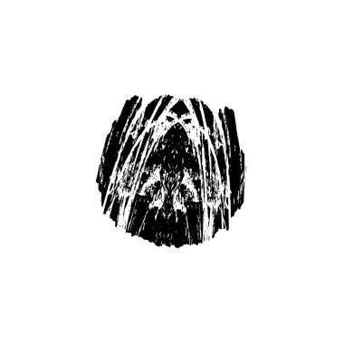 Grunge dokusu. Soyut siyah beyaz arka plan. Tek renkli vintage yüzey        