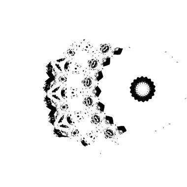 Grunge dokusu. Soyut siyah beyaz arka plan. Tek renkli vintage yüzey        