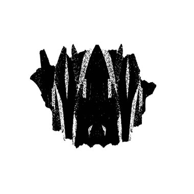 Grunge dokusu. Soyut siyah beyaz arka plan. Tek renkli vintage yüzey        