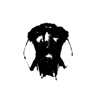 Grunge dokusu. Soyut siyah beyaz arka plan. Tek renkli vintage yüzey        