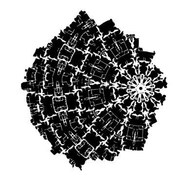 Siyah ve beyaz dokular. monokrom grunge soyut elementler . 