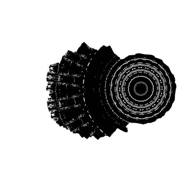 Siyah ve beyaz dokular. monokrom grunge soyut elementler . 