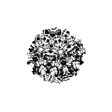 Grunge siyah beyaz doku arka plan