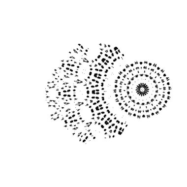 Grunge siyah beyaz doku arka plan