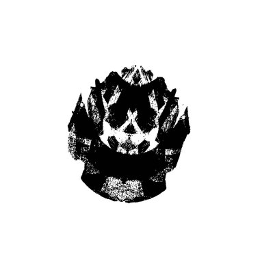 Grunge siyah beyaz doku arka plan