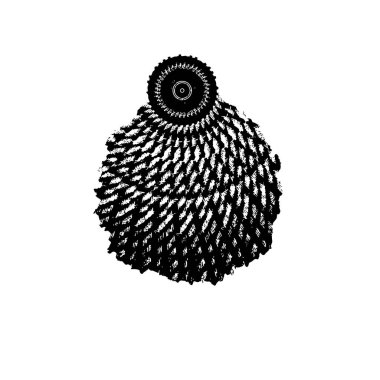 Grunge siyah beyaz doku arka plan