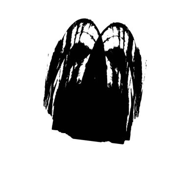 Grunge siyah beyaz doku arka plan