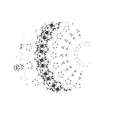 Soyut siyah ve beyaz doku arkaplanı