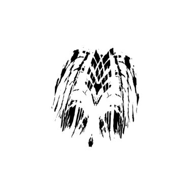 Soyut siyah ve beyaz doku arkaplanı