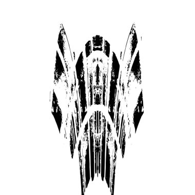 Soyut siyah ve beyaz doku arkaplanı