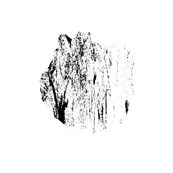 grunge siyah fırça darbesi