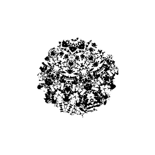 Grunge siyah beyaz doku arka plan