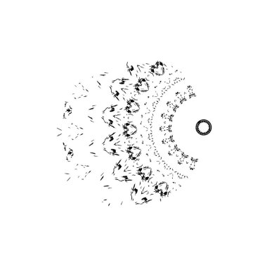 Soyut siyah ve beyaz doku arkaplanı