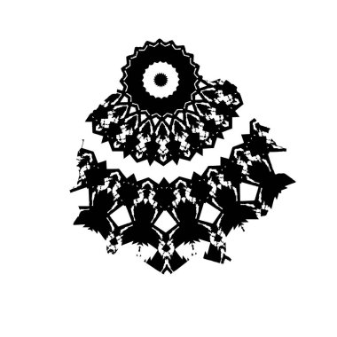 Soyut siyah ve beyaz doku arkaplanı