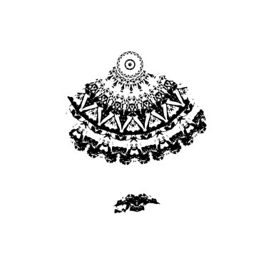 Soyut siyah ve beyaz doku arkaplanı