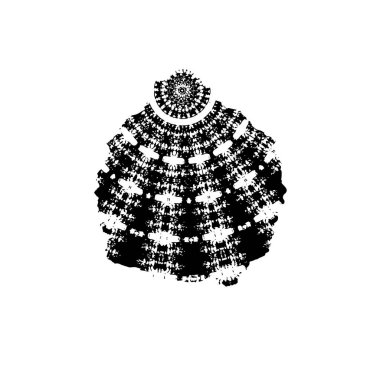 Soyut siyah ve beyaz doku arkaplanı