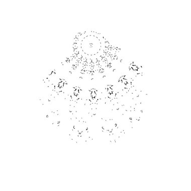 Soyut siyah ve beyaz doku arkaplanı