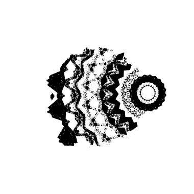 Soyut siyah ve beyaz doku arkaplanı