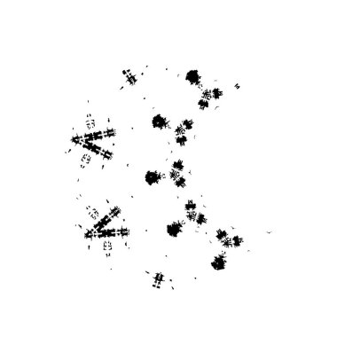 Grunge dokuyu örtüyor. Vektör sıkıntı dokusu.