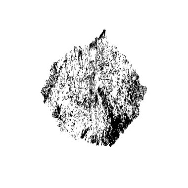 soyut siyah fırça darbesi, vektör çizimi