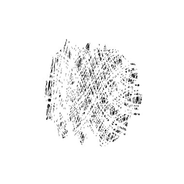 soyut siyah fırça darbesi, vektör çizimi