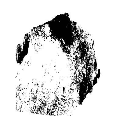 siyah mürekkep lekesi. grunge fırça vuruş ögesi.