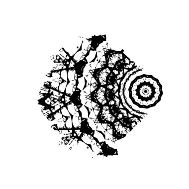 siyah mürekkep lekesi. grunge fırça vuruş ögesi.