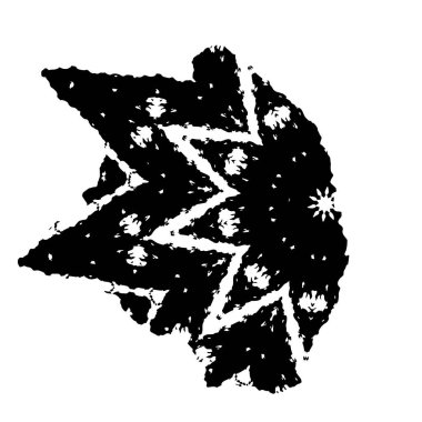 siyah mürekkep lekesi. grunge fırça vuruş ögesi.