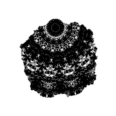 siyah mürekkep lekesi. grunge fırça vuruş ögesi.